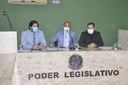 Câmara de Vereadores realiza primeira sessão ordinária de 2021 com a presença do prefeito Vinícius Labanca