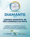 Câmara Municipal de São Lourenço da Mata conquista Selo Diamante em Transparência Pública e lidera ranking estadual em 2025