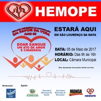 Campanha arrecada e alerta para importância de doar sangue