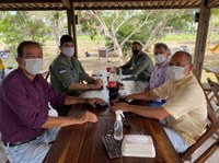 Presidente do Legislativo se reúne com comandante do 20° Batalhão de Polícia Militar