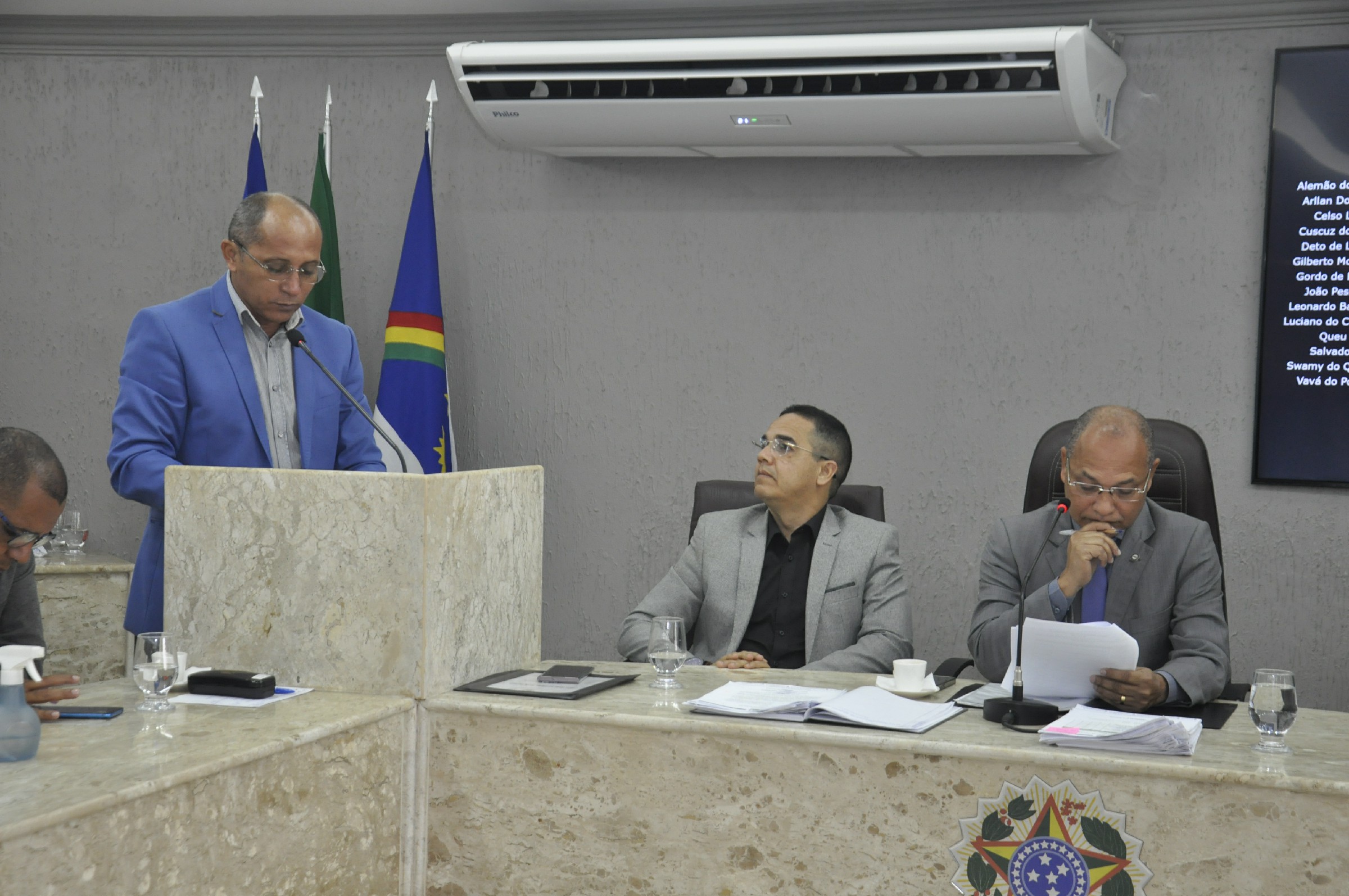 Vereadores concedem voto de aplauso ao prefeito Vinícius Labanca e funcionários da Prefeitura