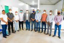 Vereadores visitam obras do Hospital e Maternidade Petronila Campos